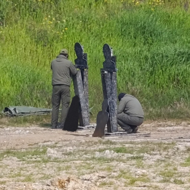 Eğitim alanında hedef kurulumu yapan AYZET teknik ekibi